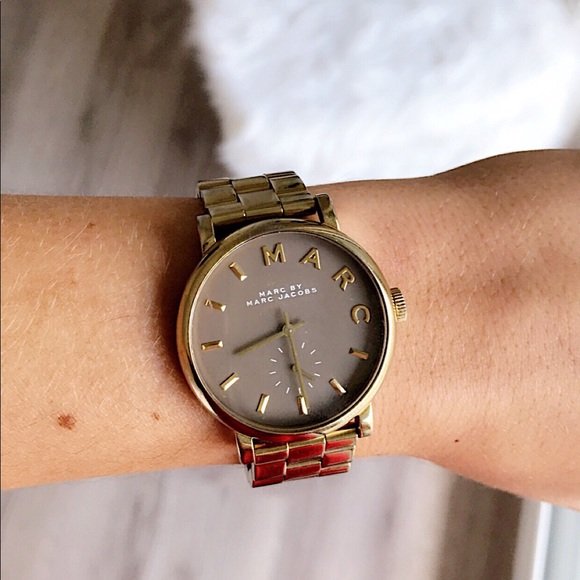 Marc By Marc Jacobs Accessories - Marc by Marc Jacobs Baker Gold Watch